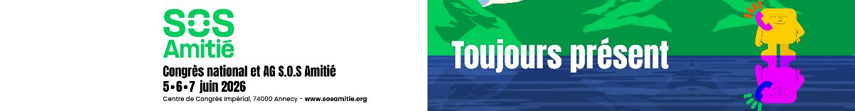 S.O.S Amitié organise son Congrès du 5 au 7 juin 2026